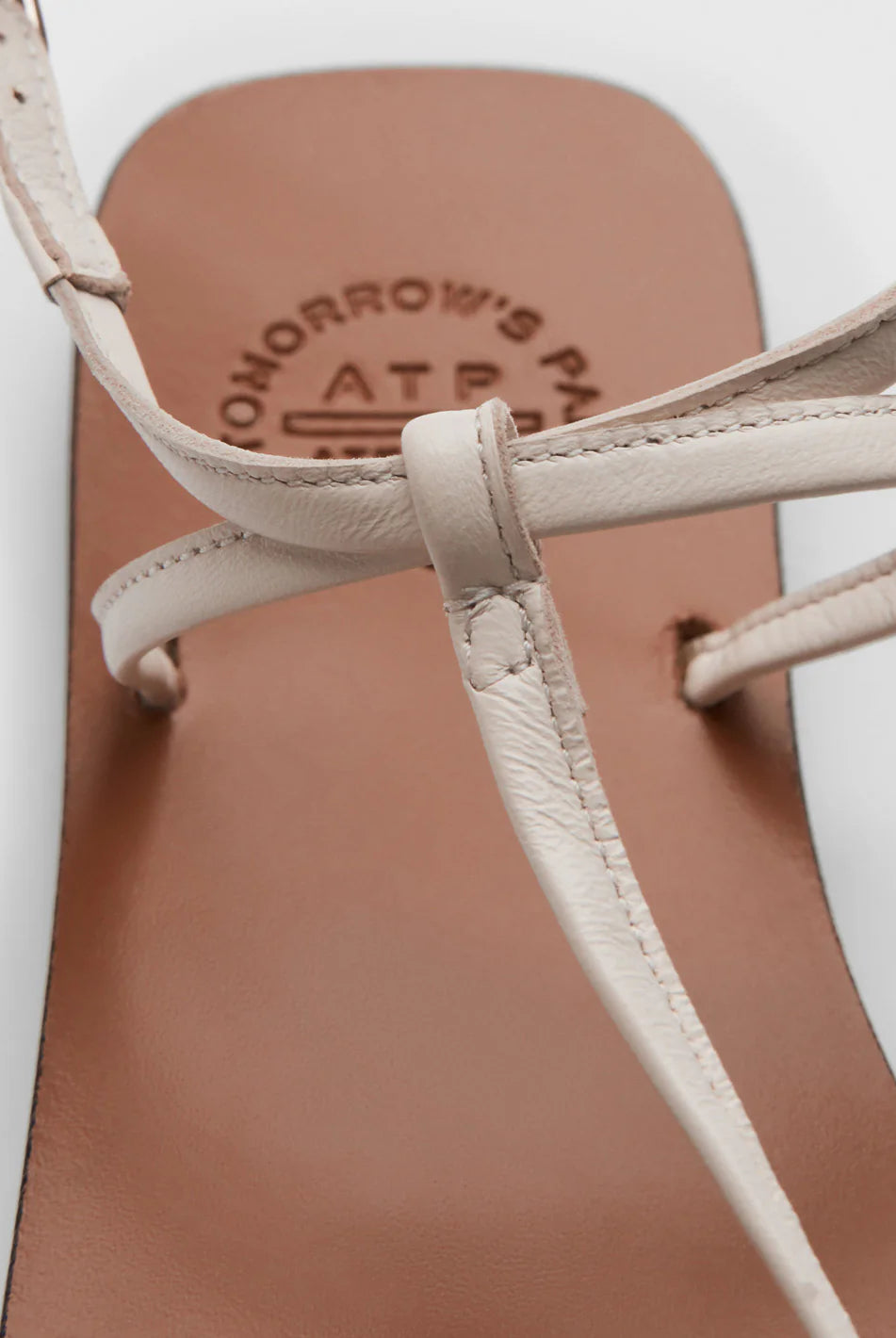 ATP Women's Alassio Linen Nappa Flat Sandal