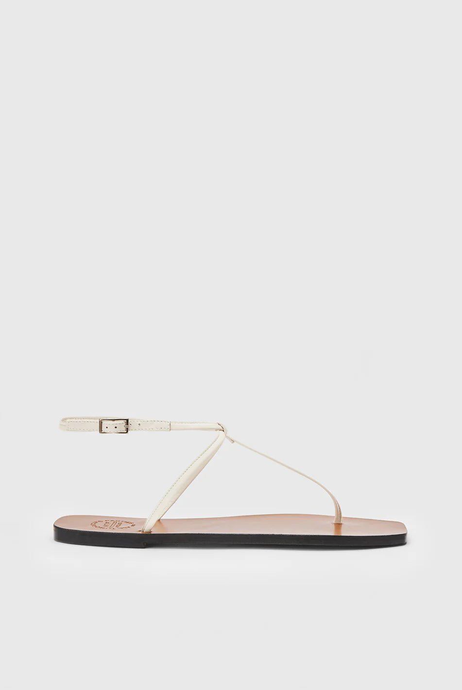 ATP Women's Alassio Linen Nappa Flat Sandal