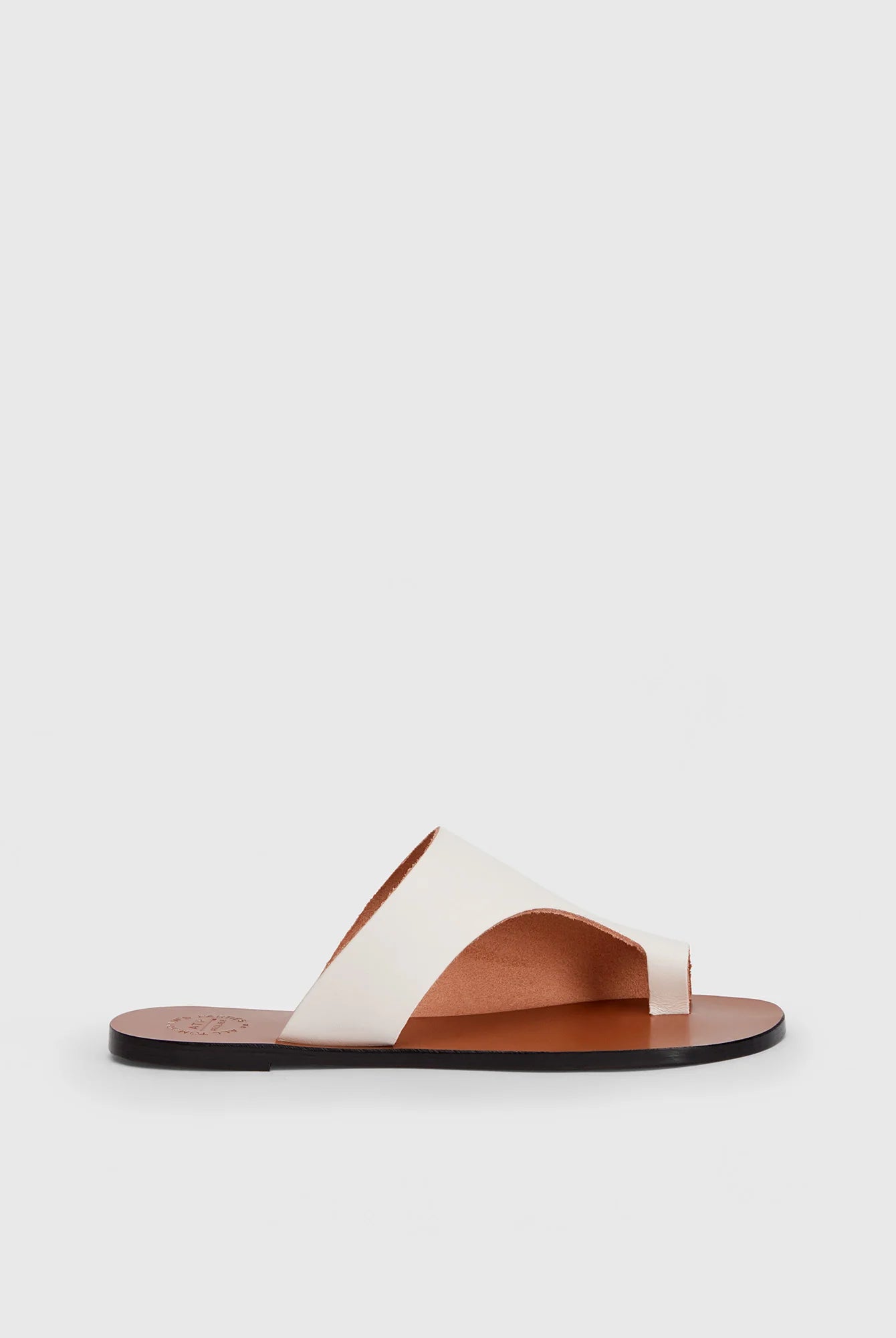 ATP Women's Rosa Linen Leather Cutout Sandal
