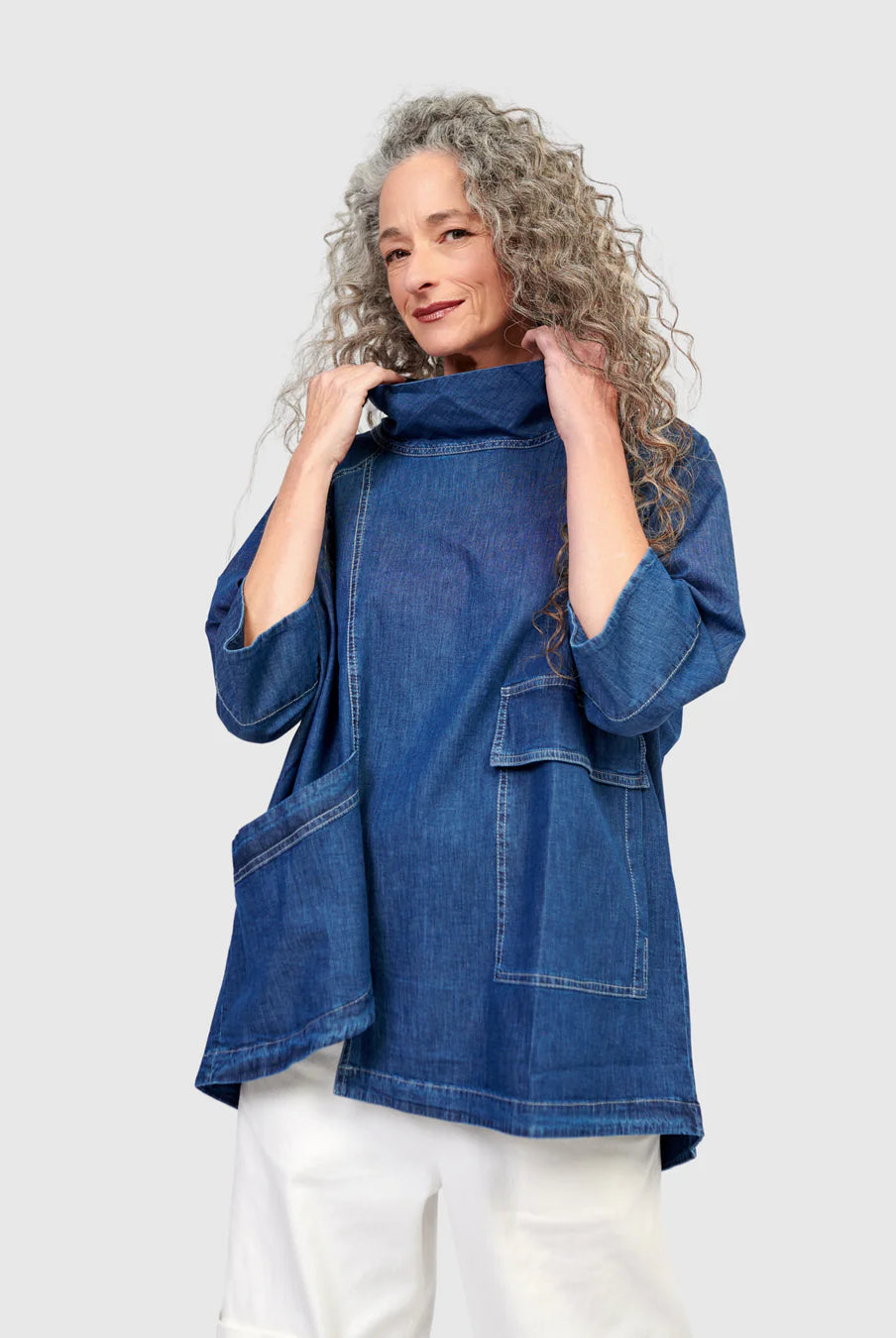 Alembika Women's Painter Boxy Top