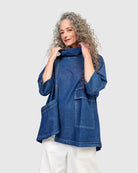 Alembika Women's Painter Boxy Top
