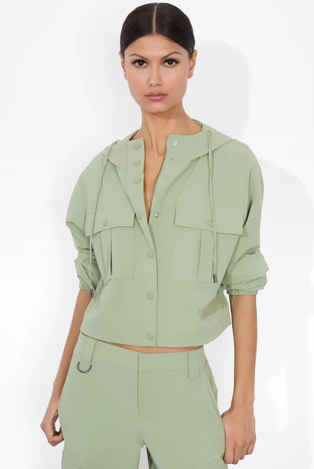 Alice + Olivia Women's James Cropped Jacket