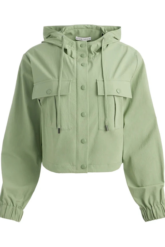 Alice + Olivia Women's James Cropped Jacket