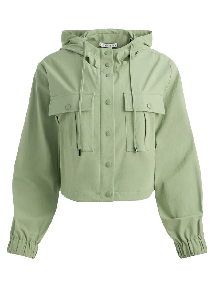 Alice + Olivia Women's James Cropped Jacket