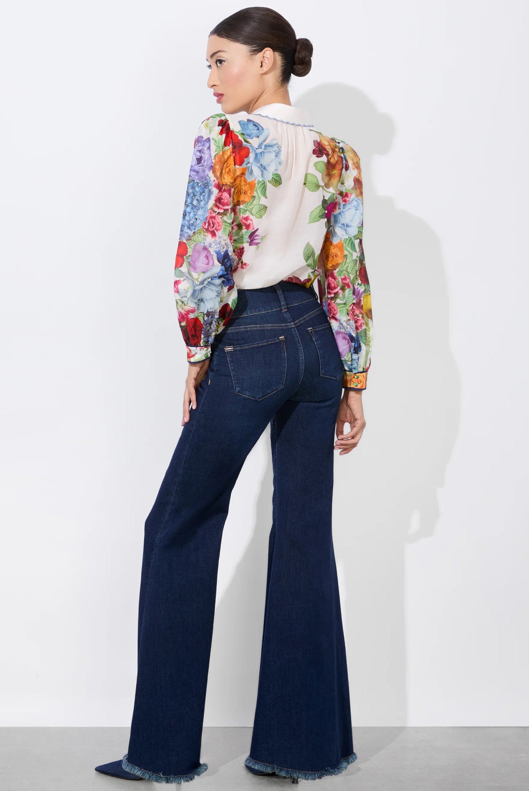 Alice + Olivia Women's Roanne Button Down Blouse