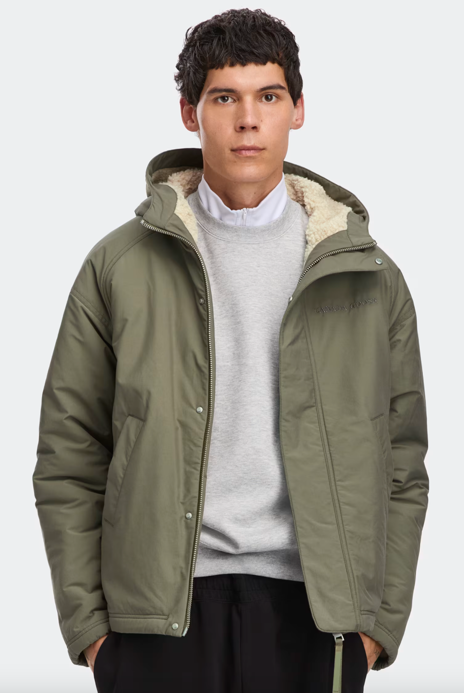 Canada Goose Men's Alberni Reversible Fleece Bomber