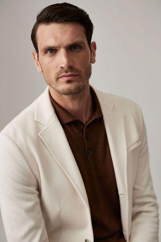 Emanuel Berg Men's Merino Wool Premium Swacket