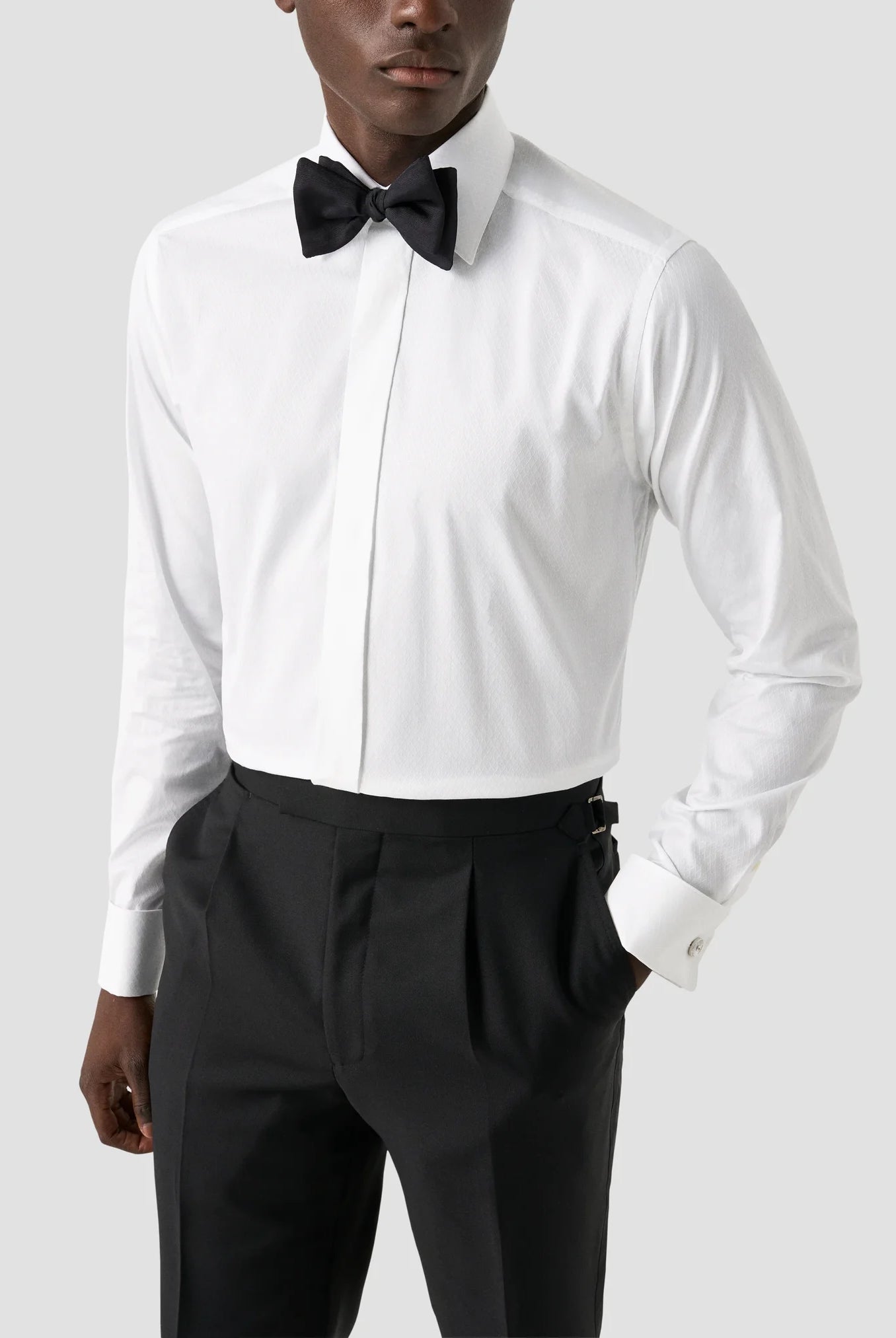 Eton Men's Check Fly Front Shirt