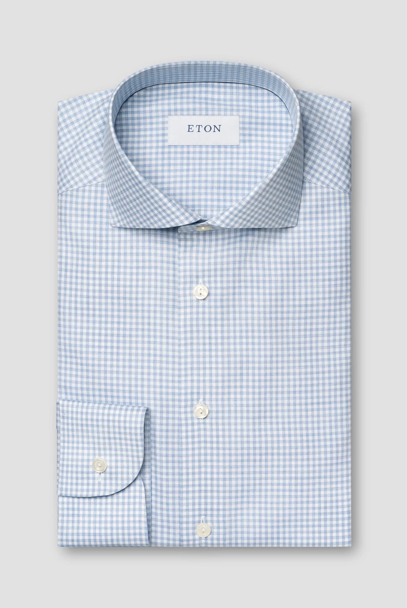 Eton Men's Check Signature Oxford Shirt