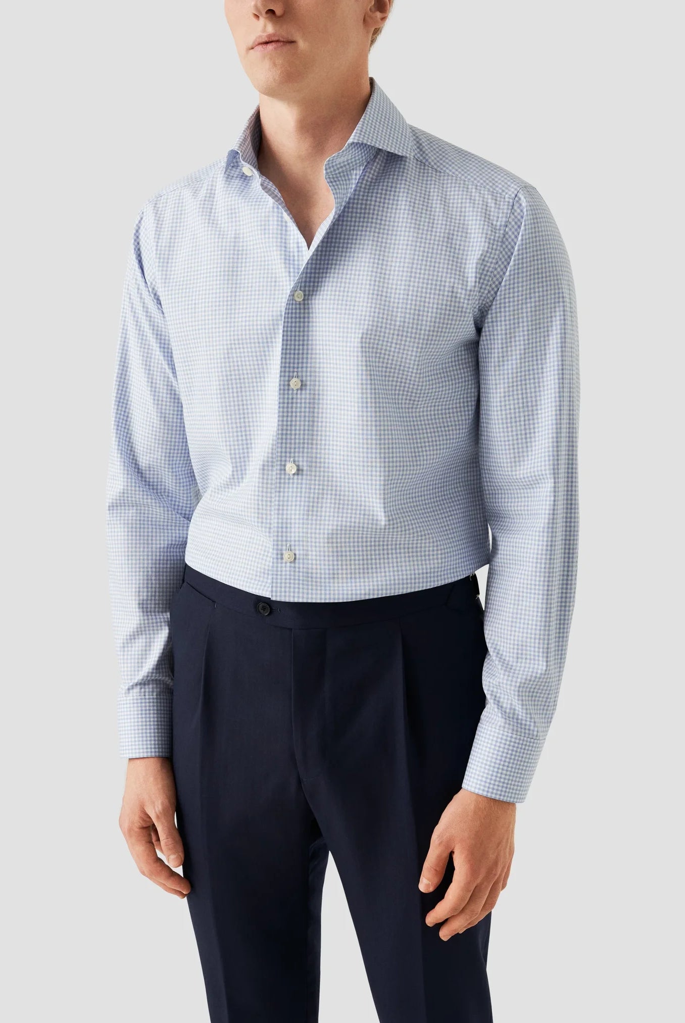 Eton Men's Check Signature Oxford Shirt