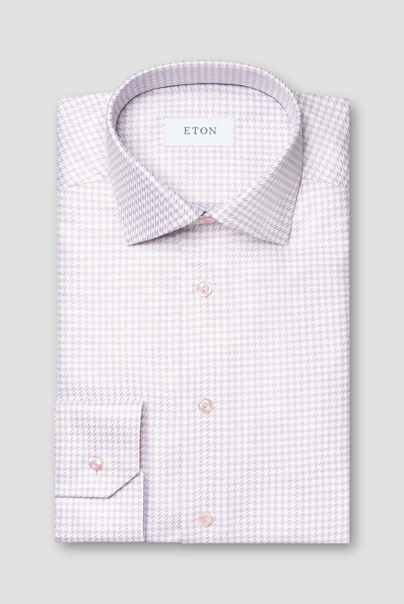Eton Men's Pink King Twill Shirt