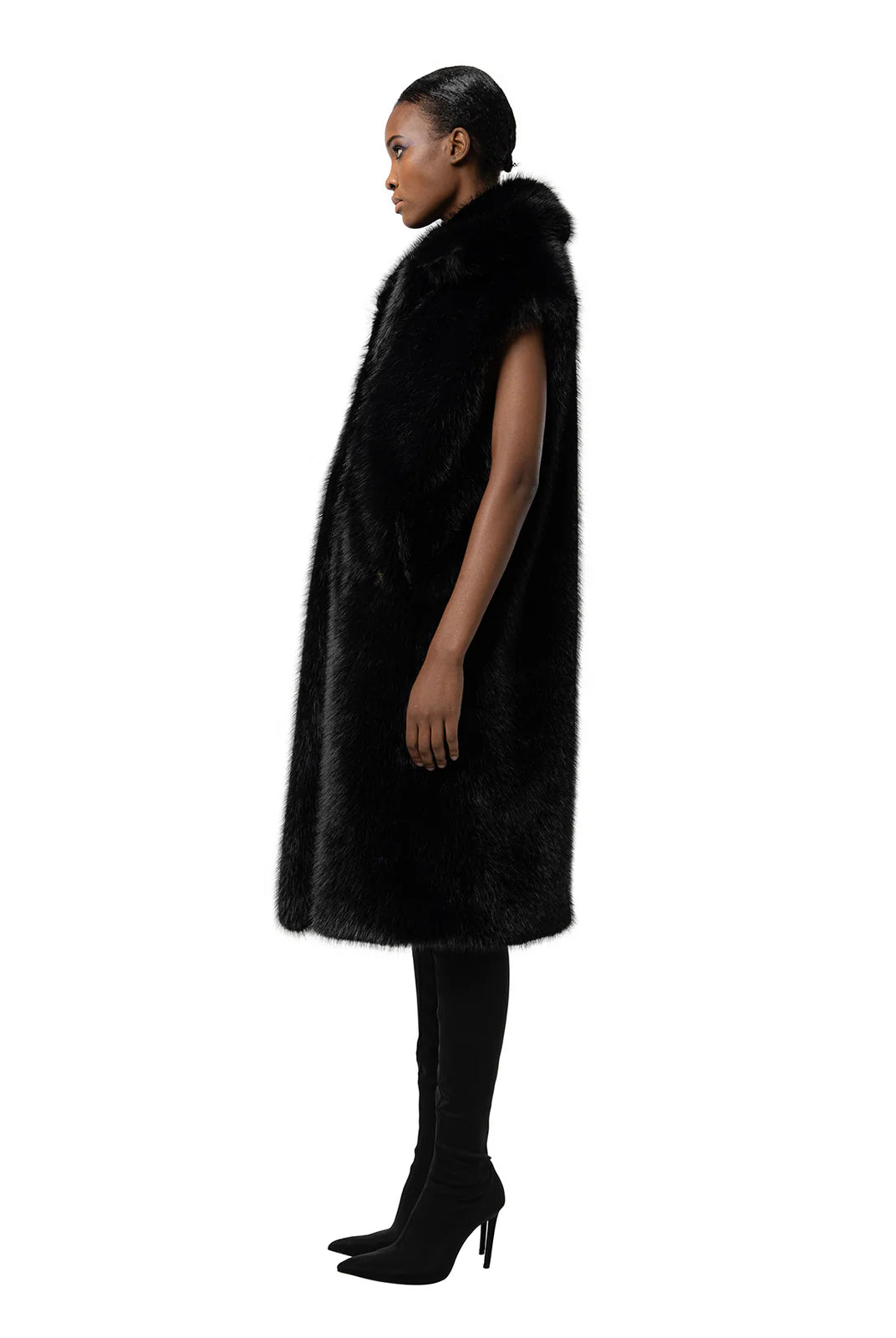 Freed Women's The Kit Fur Free Long Vest