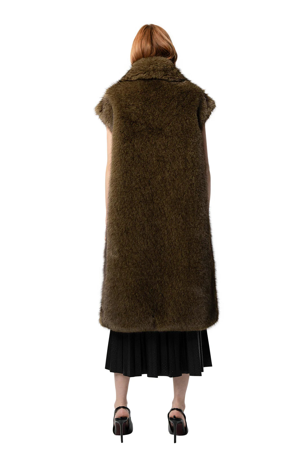 Freed Women's The Kit Fur Free Long Vest