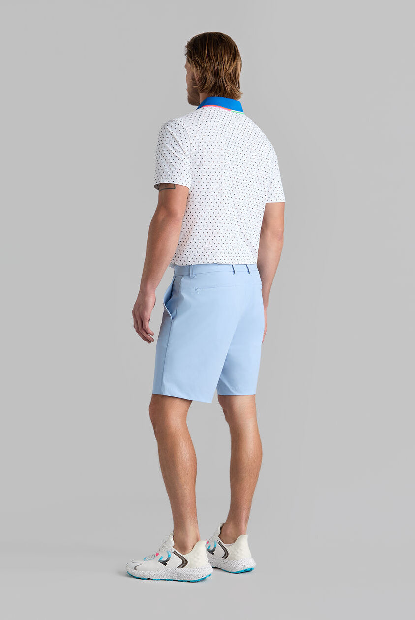 G Fore Men's Ditsy Foral Tech Jersey Polo