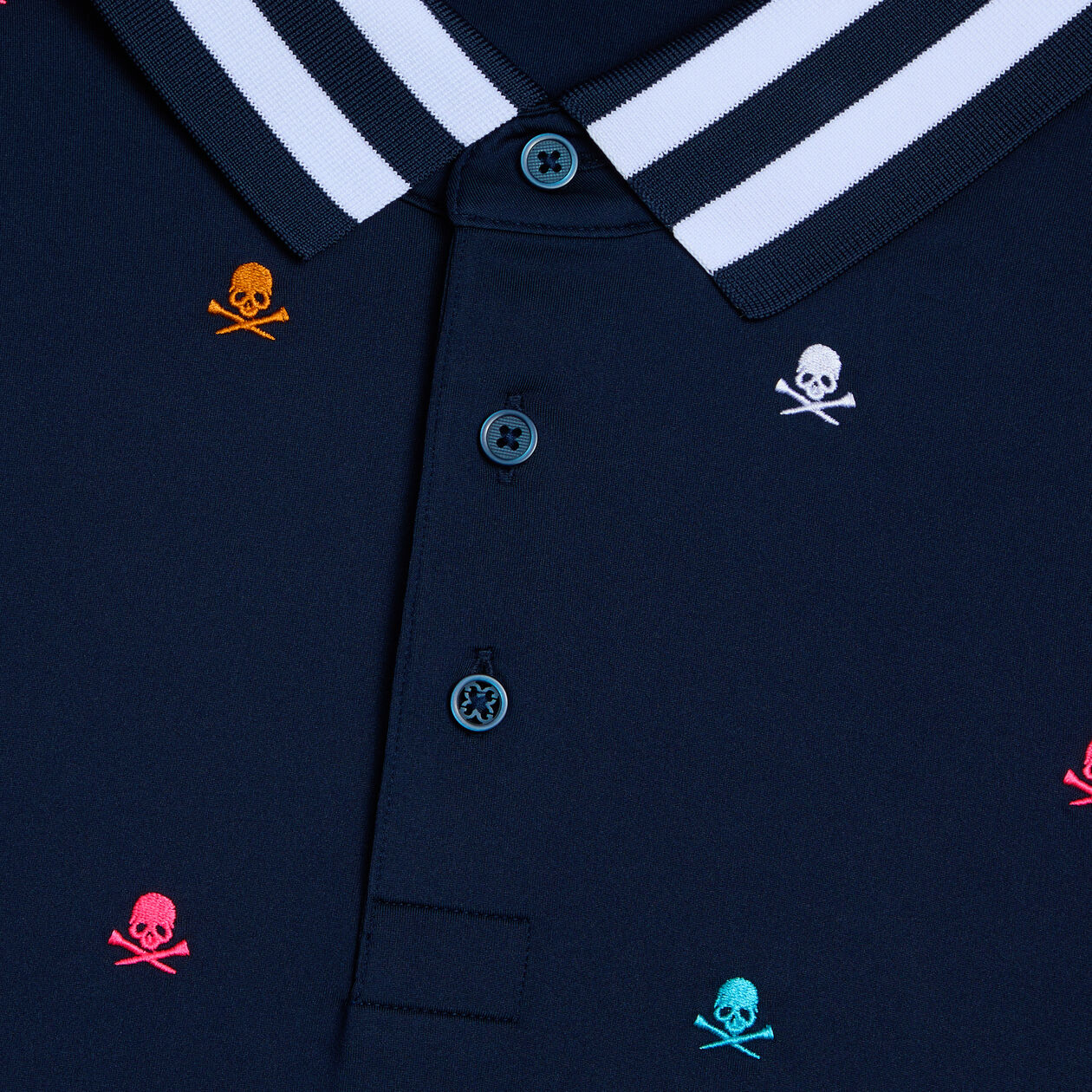 G Fore Men's Embroidered Tech Jersey Polo
