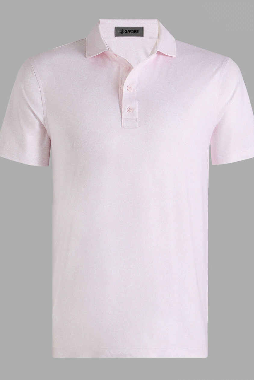 G Fore Men's Hydrangea Tech Jersey  Polo
