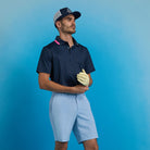 G Fore Men's Polka Dot Tech Jersey Polo