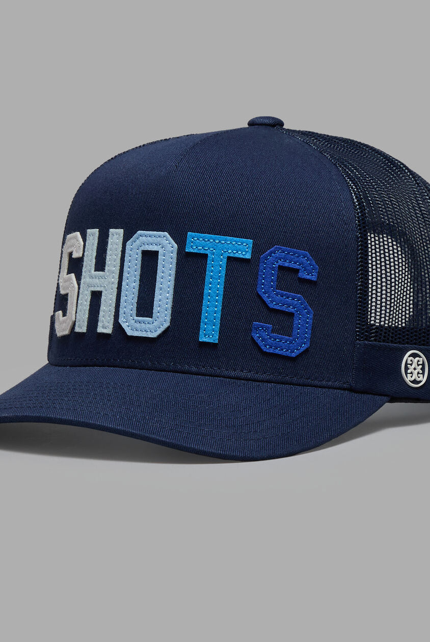 G Fore Men's Shots Cotton Twill Trucker Hat