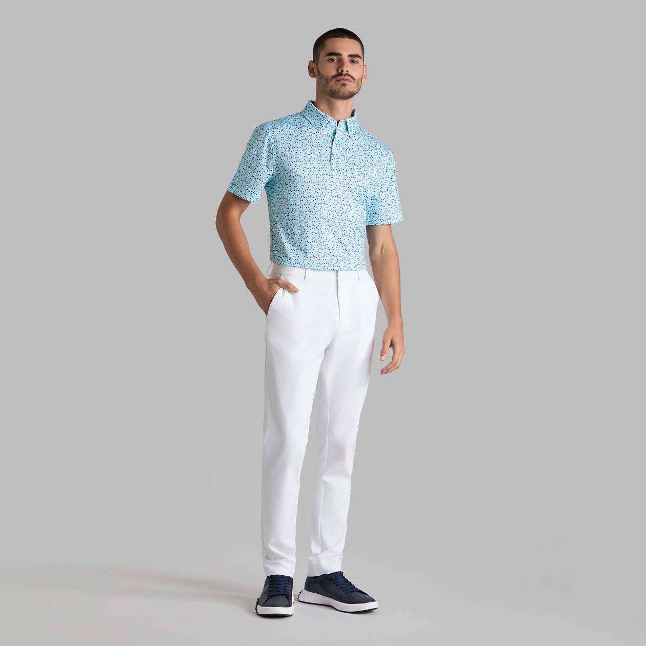 G Fore Men's Tech Jersey Polo
