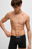 Hugo Boss Men's Three-Pack Cotton Boxer Briefs