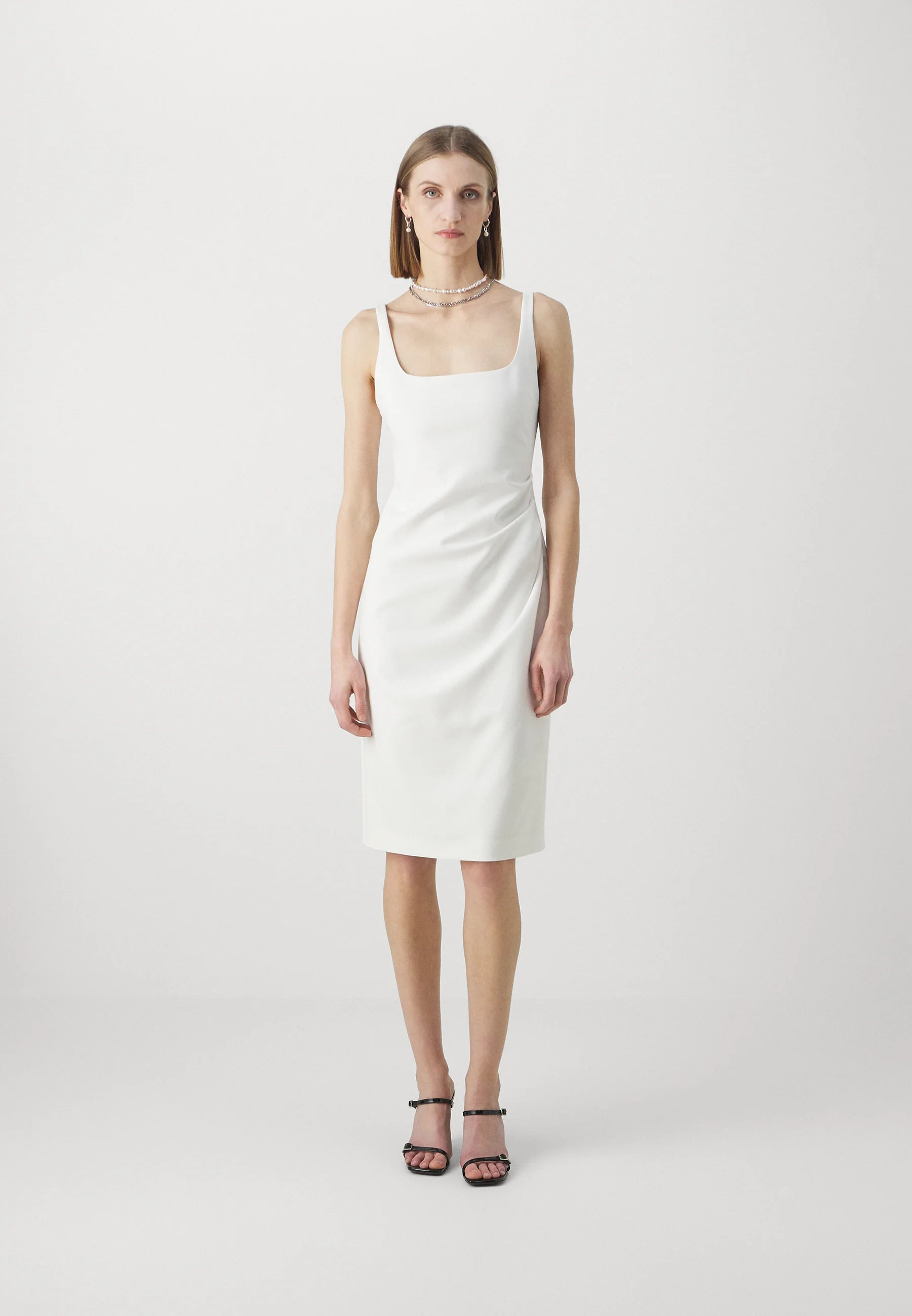 Hugo Boss Women's White Kanke Dress