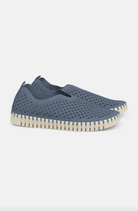 Ilse Jacobsen Women's Blue Grey Tulip Flat Shoe