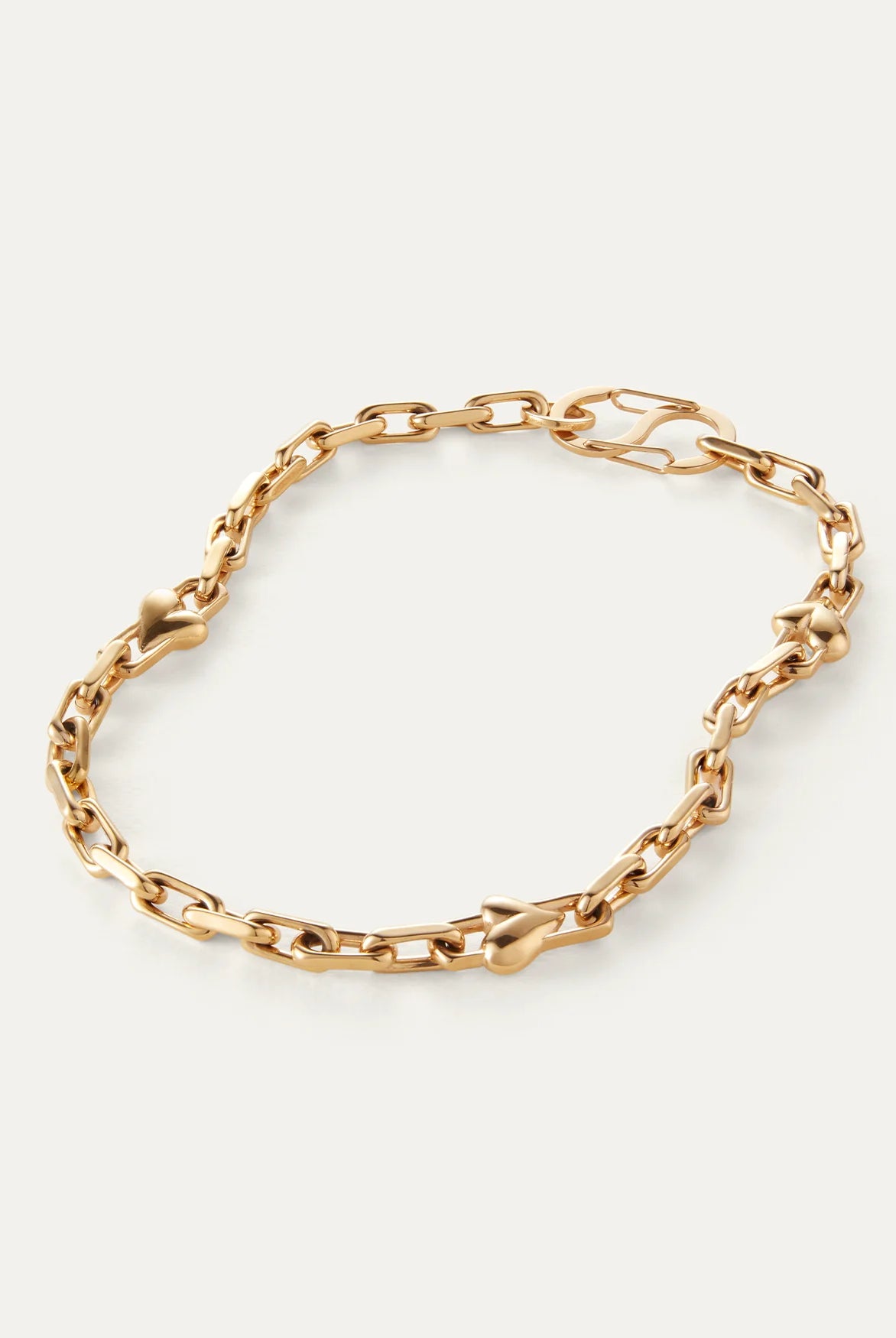 Jenny Bird Women's Art Heart Chain Necklace