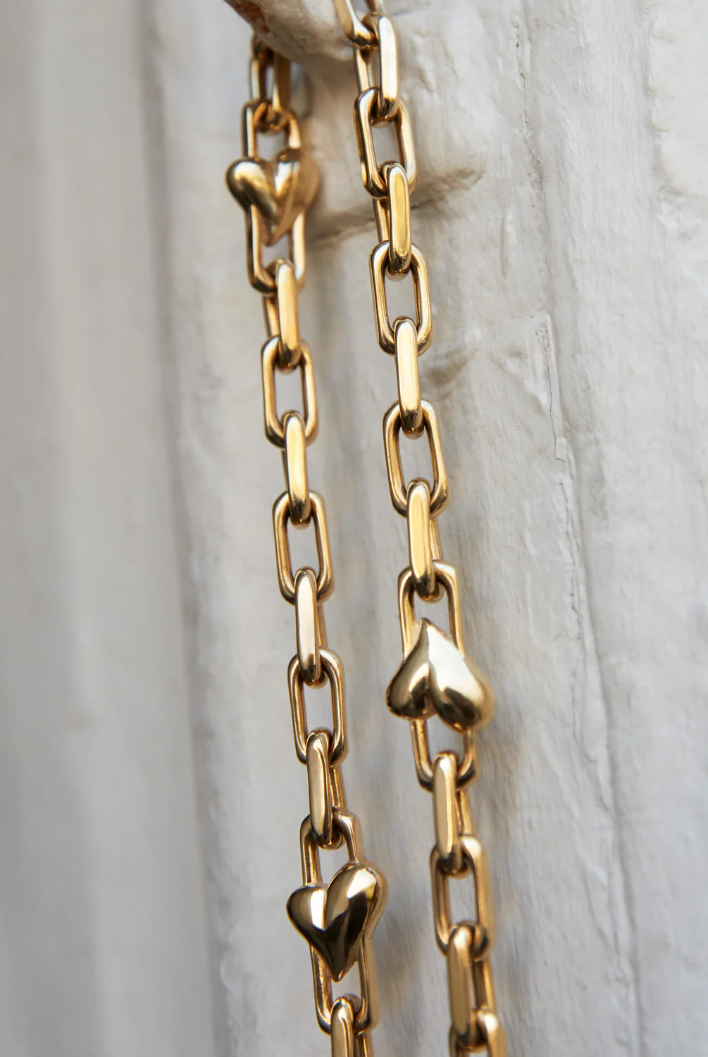 Jenny Bird Women's Art Heart Chain Necklace
