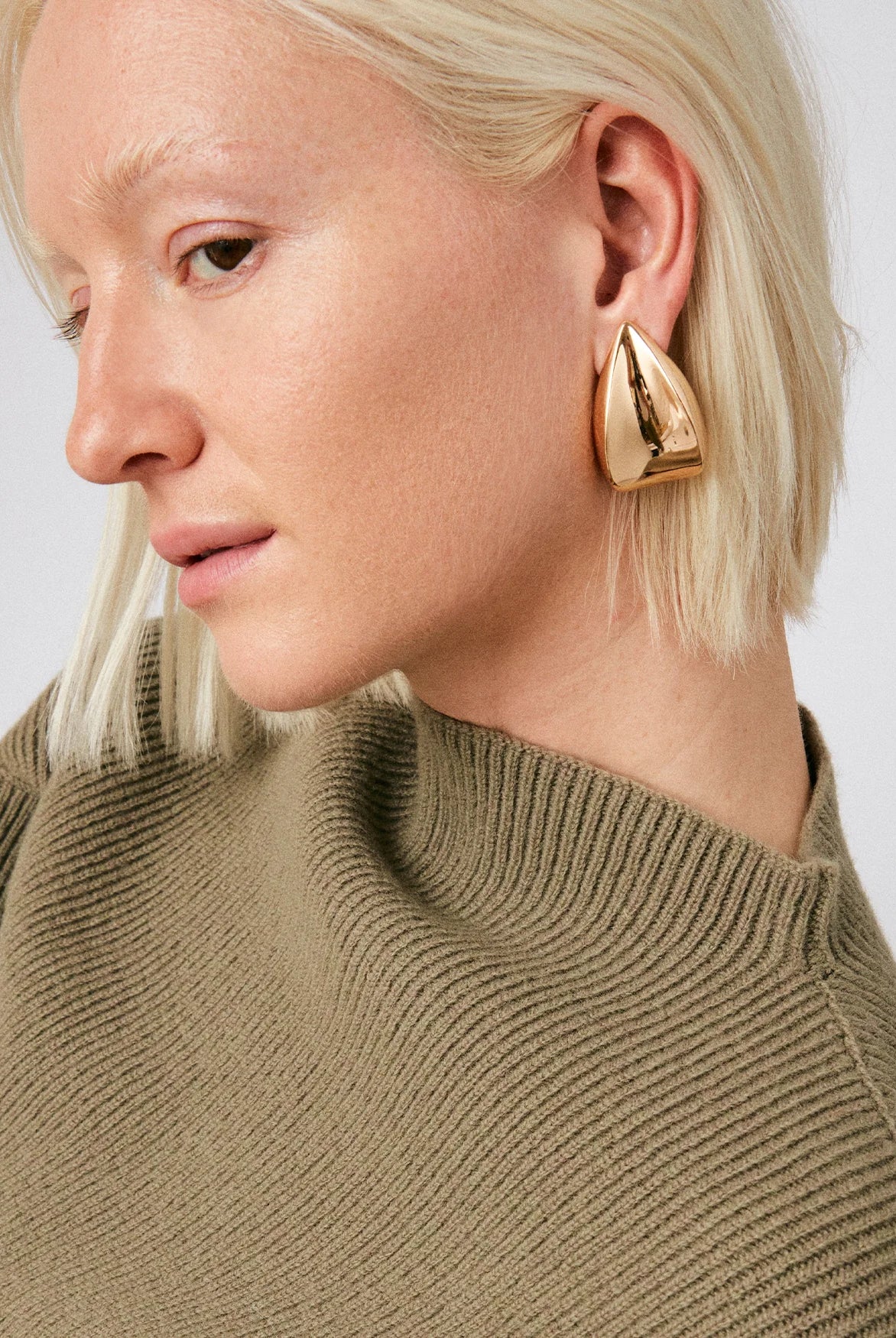 Jenny Bird Women's Margaux Puff Earrings