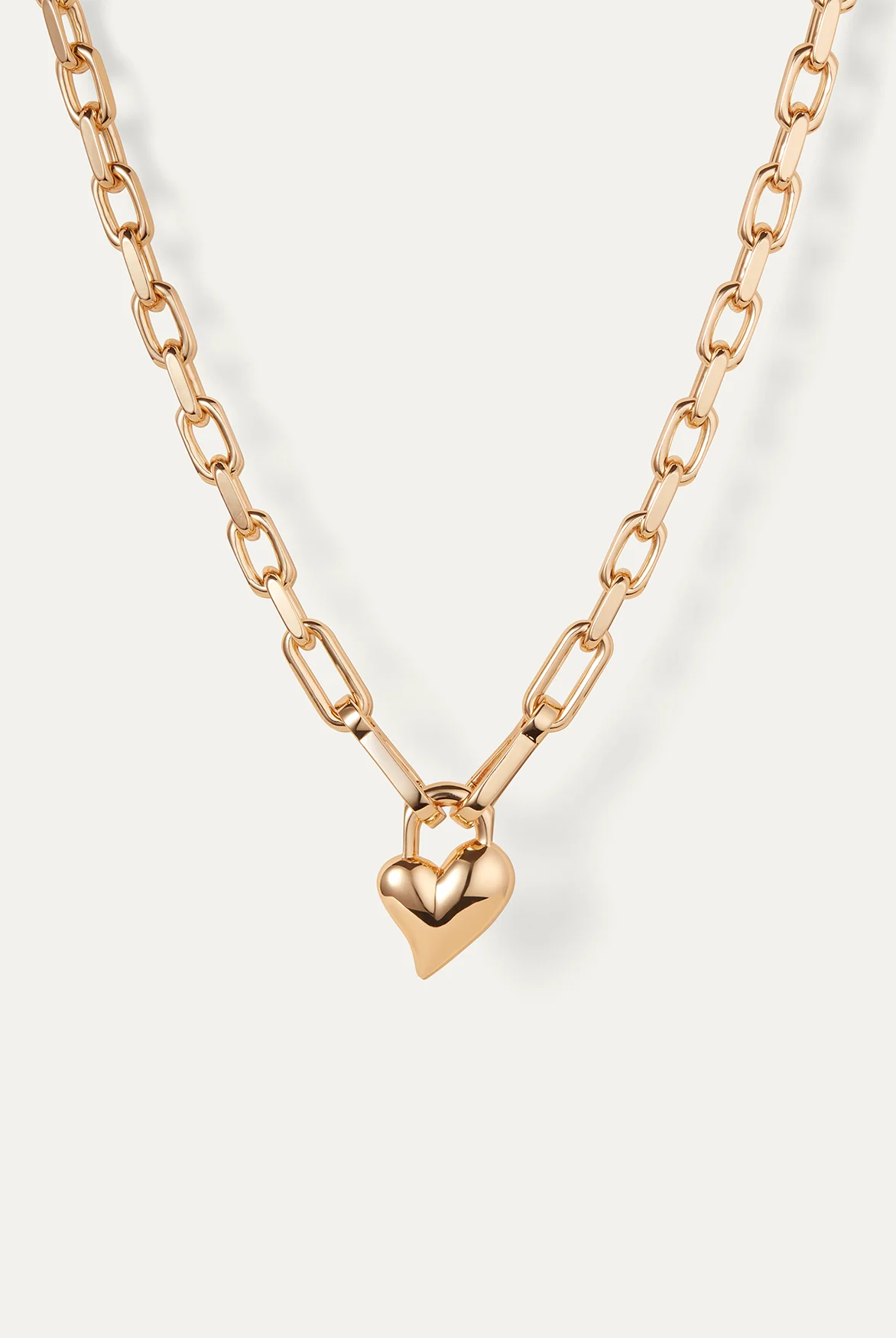 Jenny Bird Women's Padlock Heart Pendant Necklace