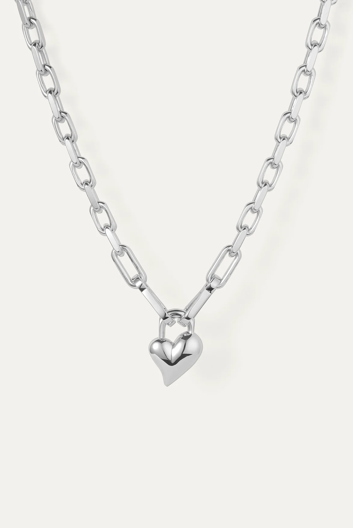 Jenny Bird Women's Padlock Heart Pendant Necklace