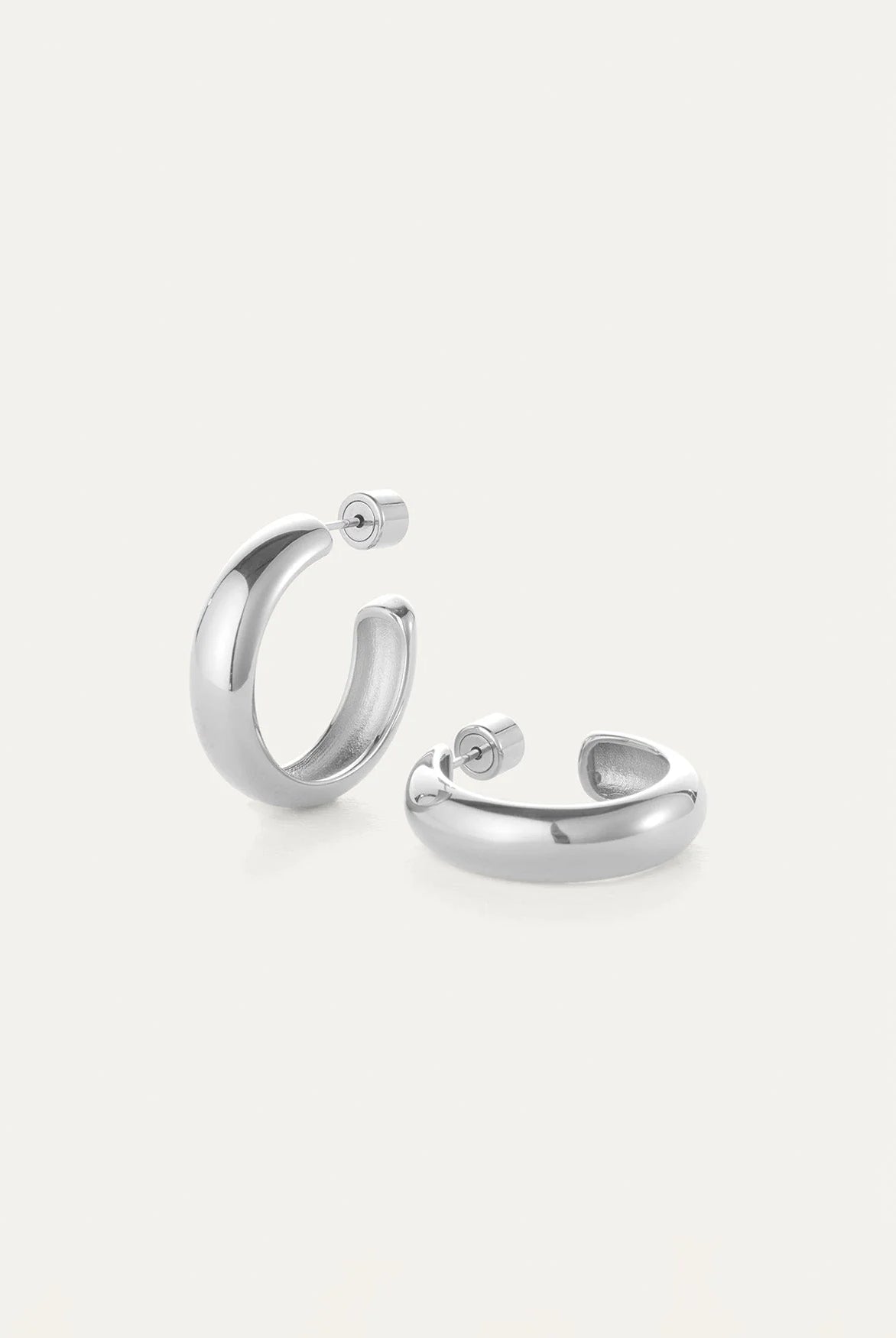 Jenny Bird Women's Staple Hoop Earrings - Medium