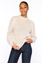 Kinross Women's Easy Luxe Crew Sweater