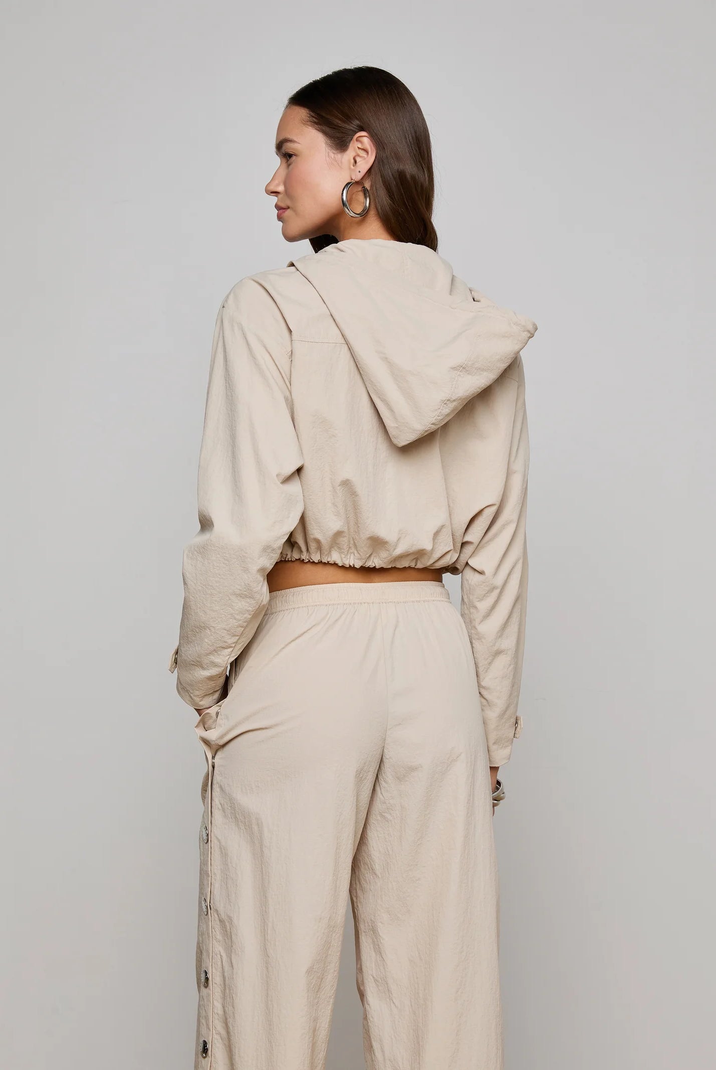 L'Agence Women's Bronwyn Cropped Windbreaker