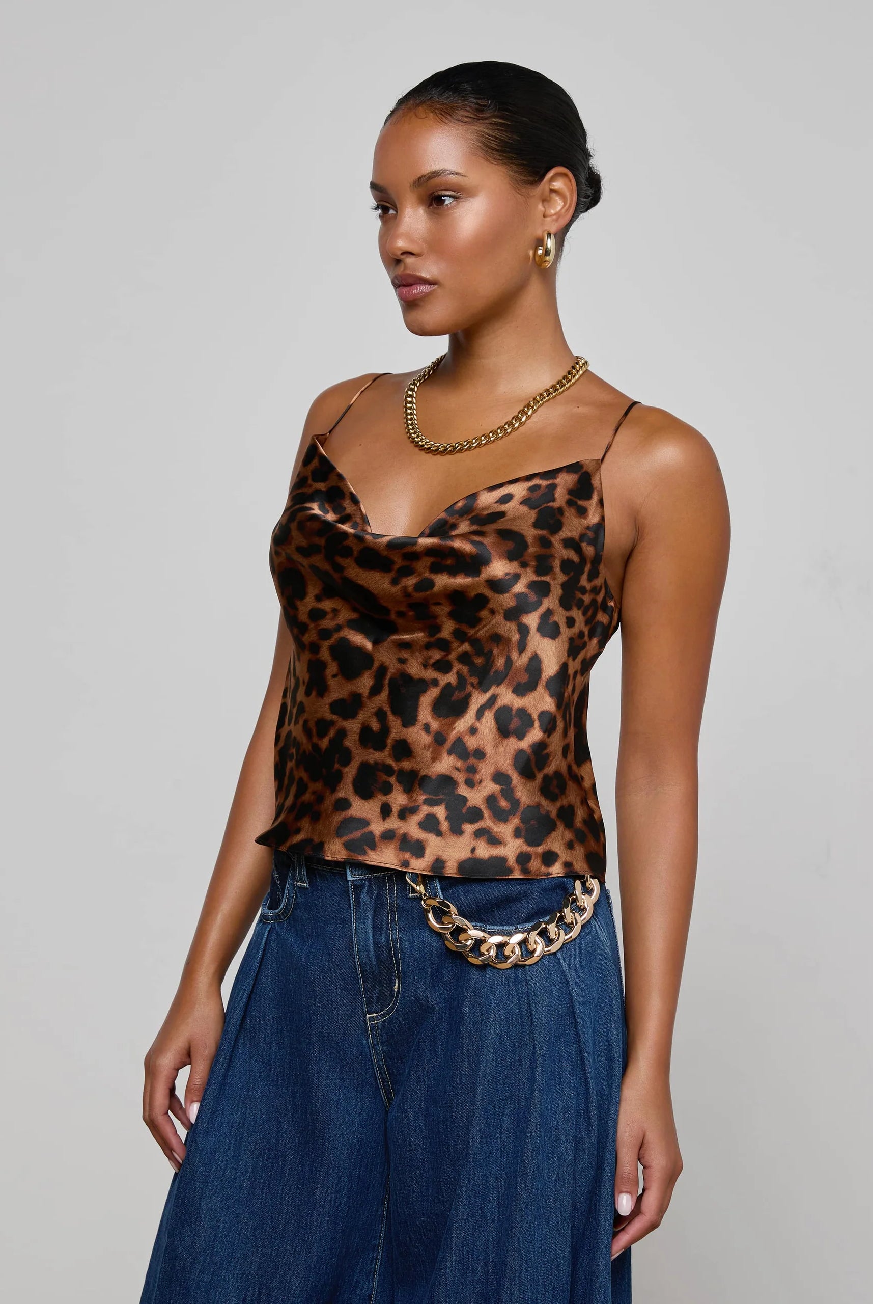 L'Agence Women's Calista Silk Camisole