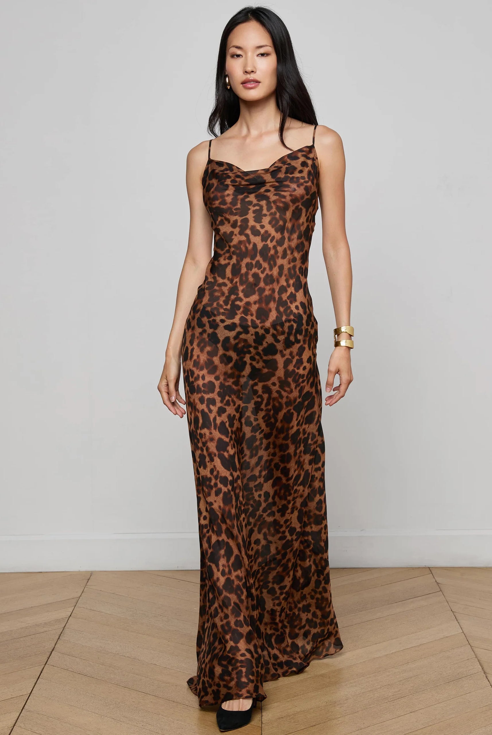 L'Agence Women's Christine Silk Dress