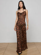 L'Agence Women's Christine Silk Dress