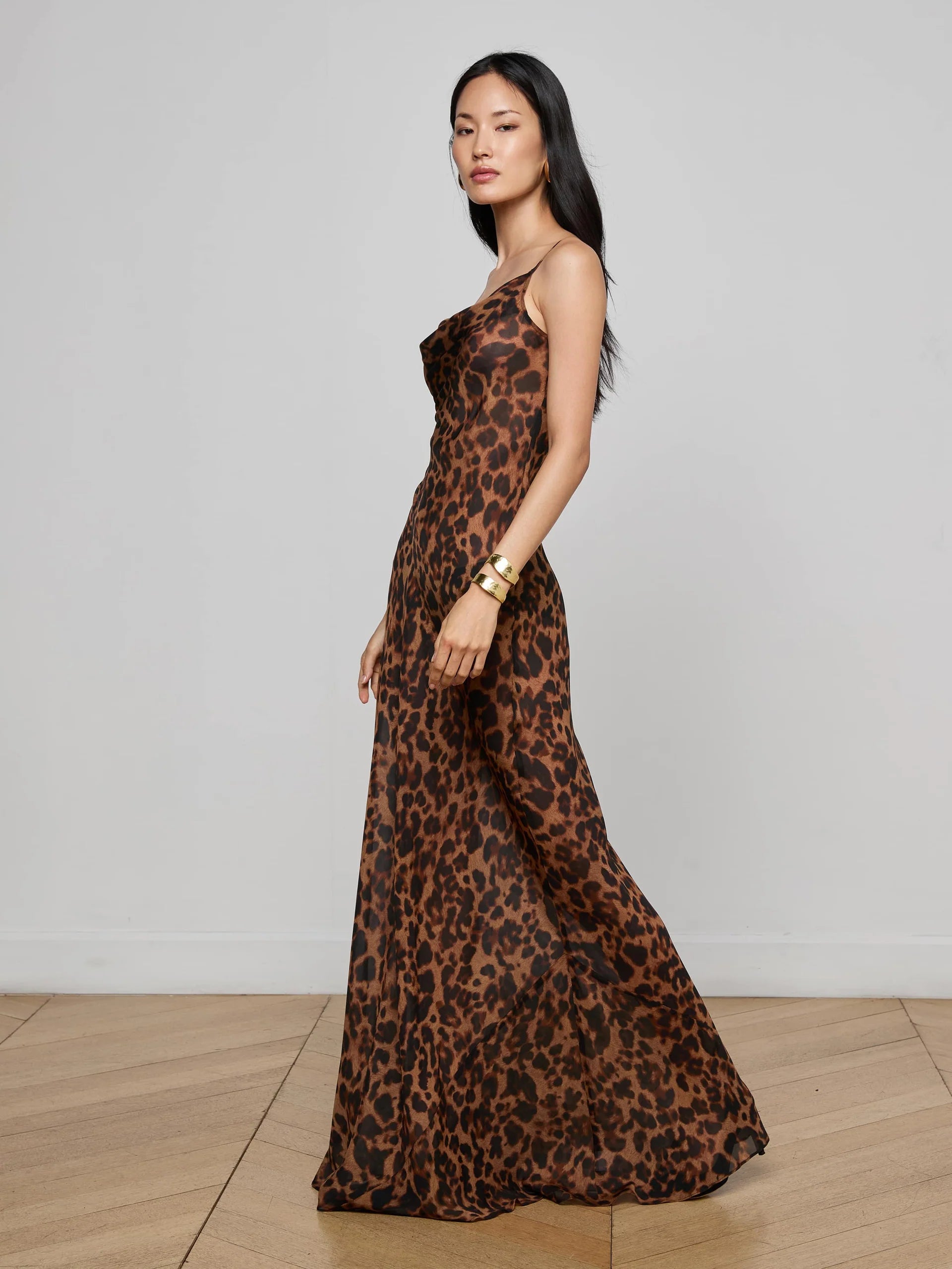 L'Agence Women's Christine Silk Dress