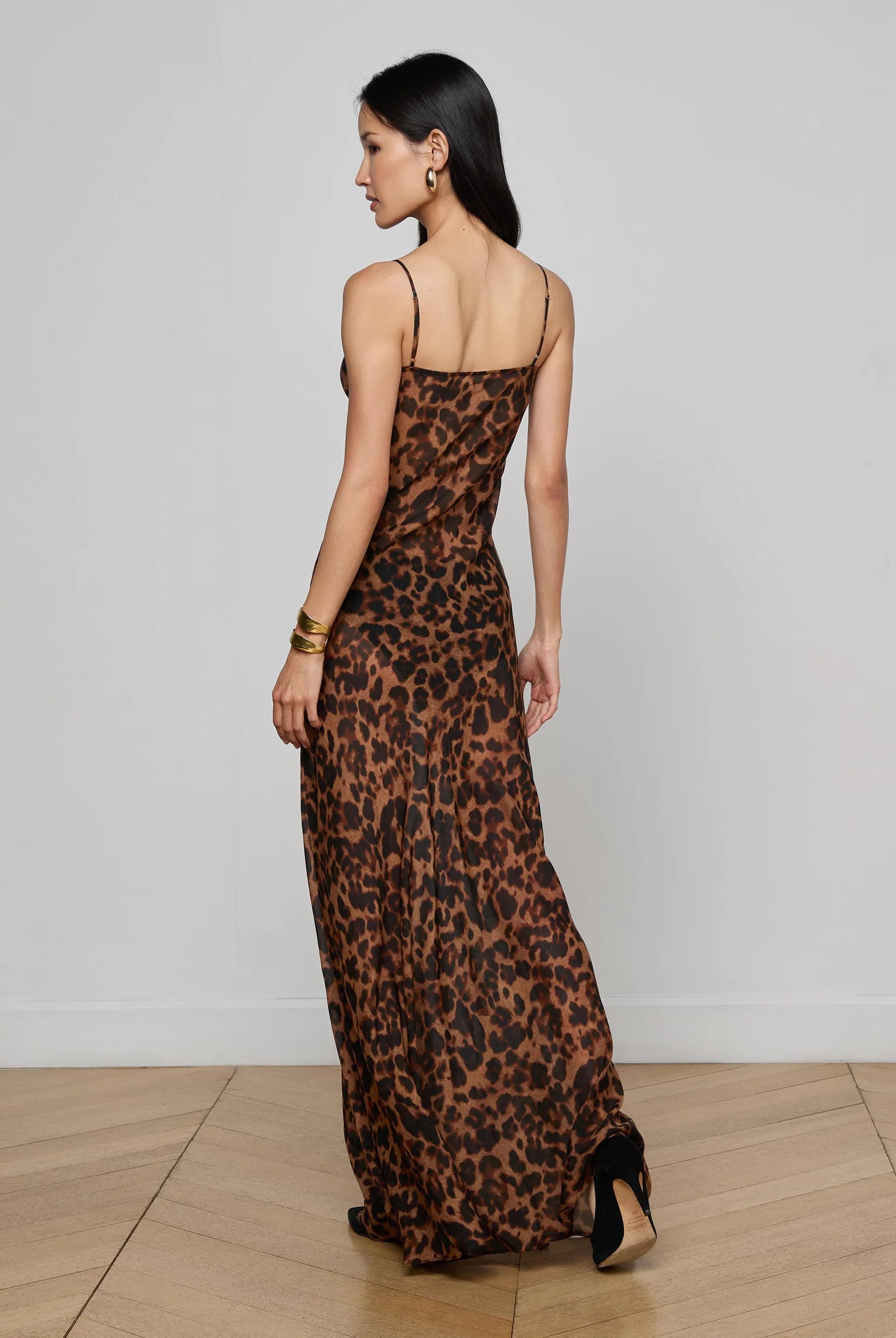 L'Agence Women's Christine Silk Dress
