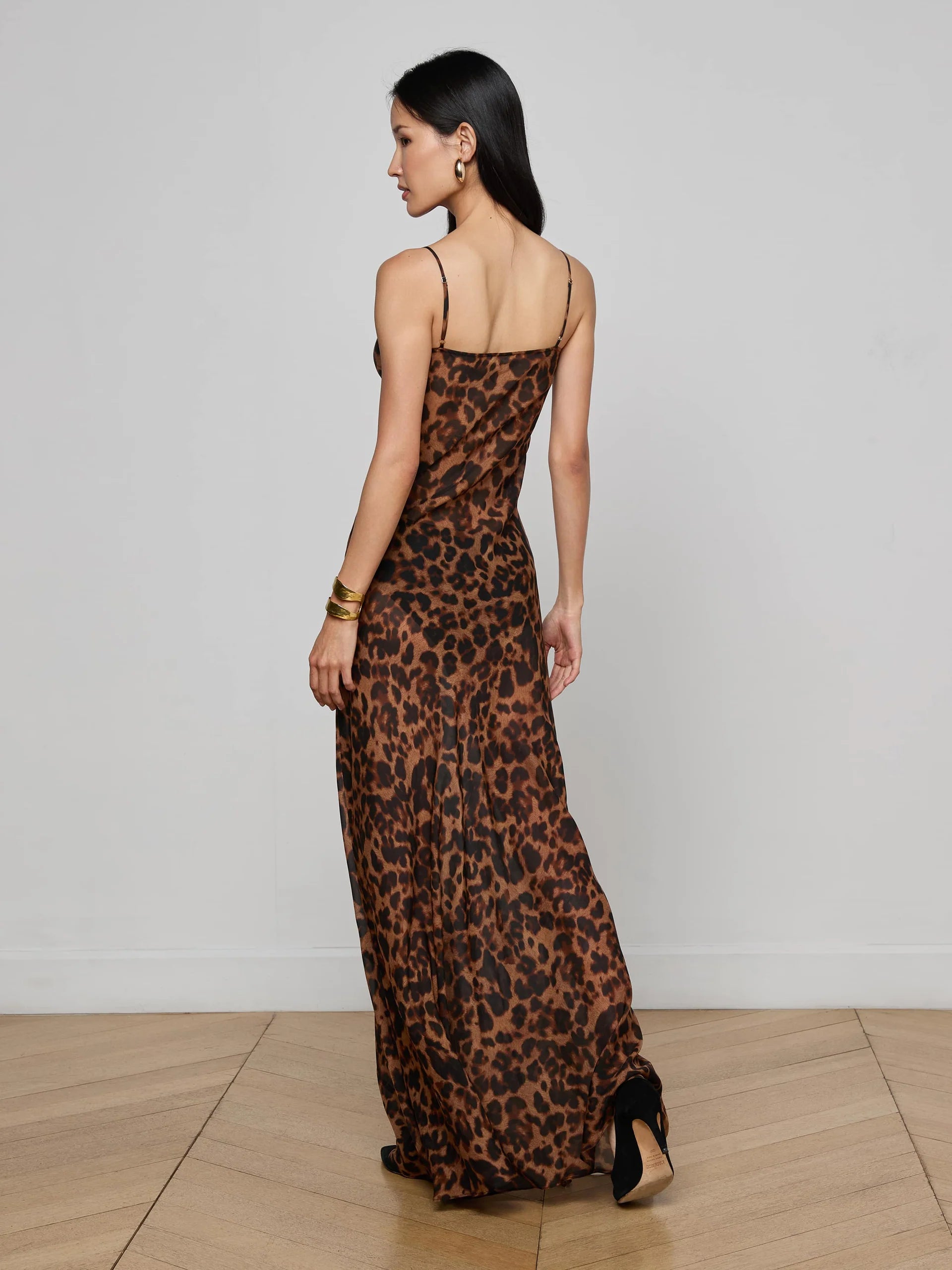 L'Agence Women's Christine Silk Dress