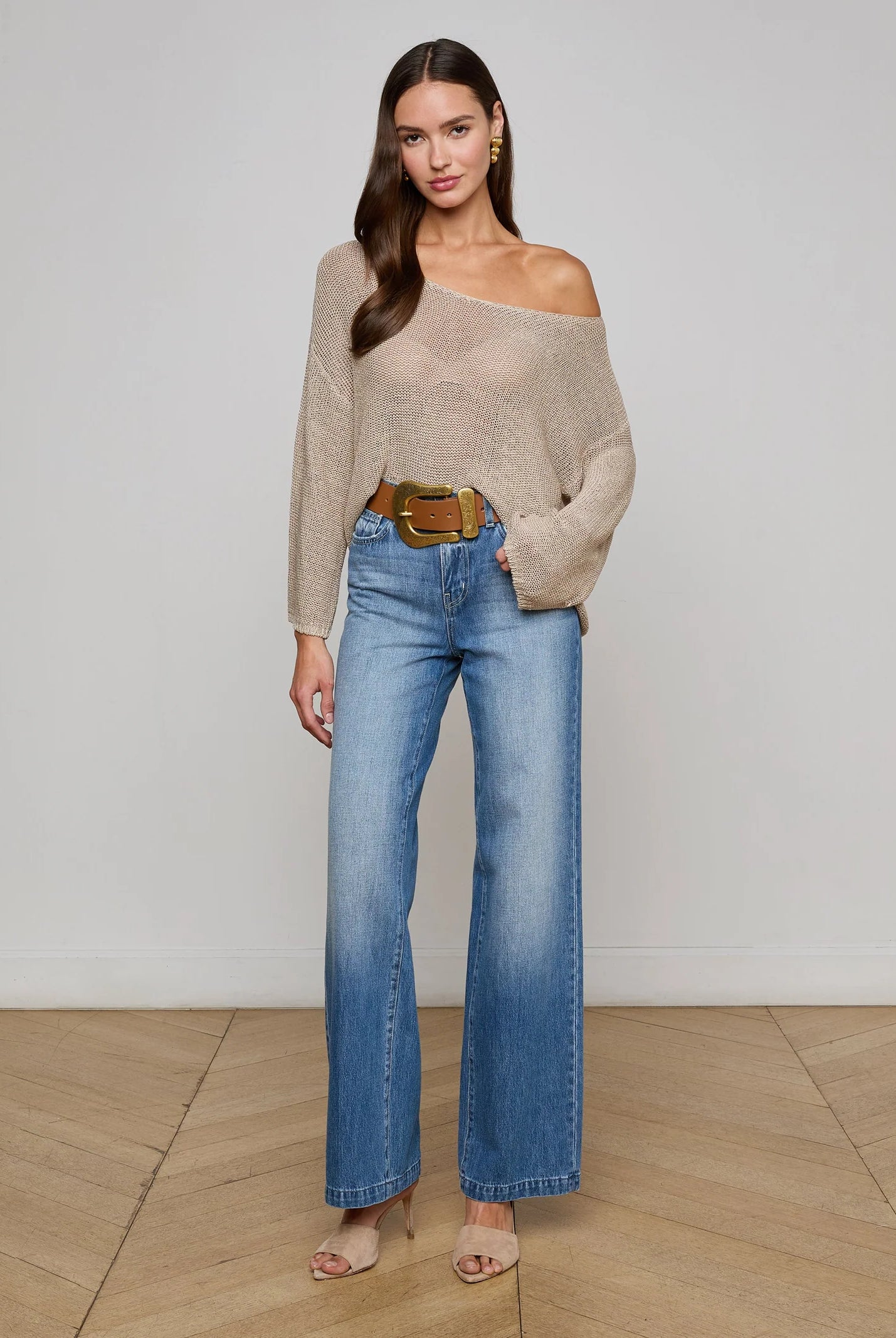 L'Agence Women's Ethan Knit Pullover