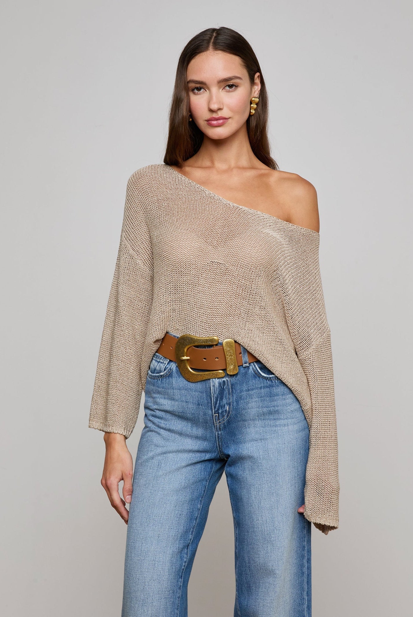 L'Agence Women's Ethan Knit Pullover