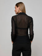 L'Agence Women's Indiana Mesh Blouse