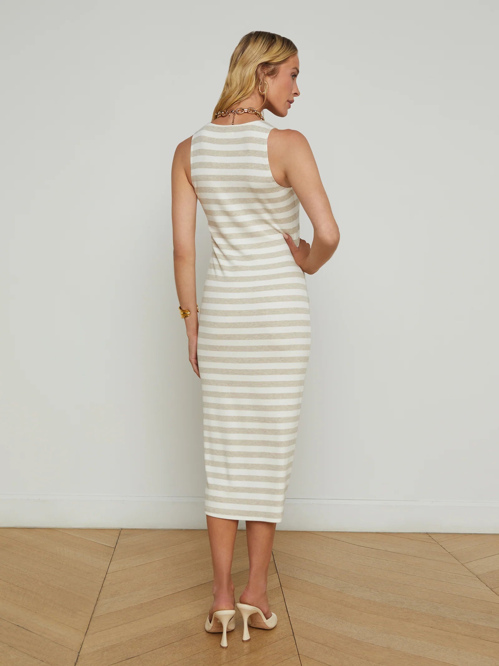 L'Agence Women's Ivanna Midi Tank Dress