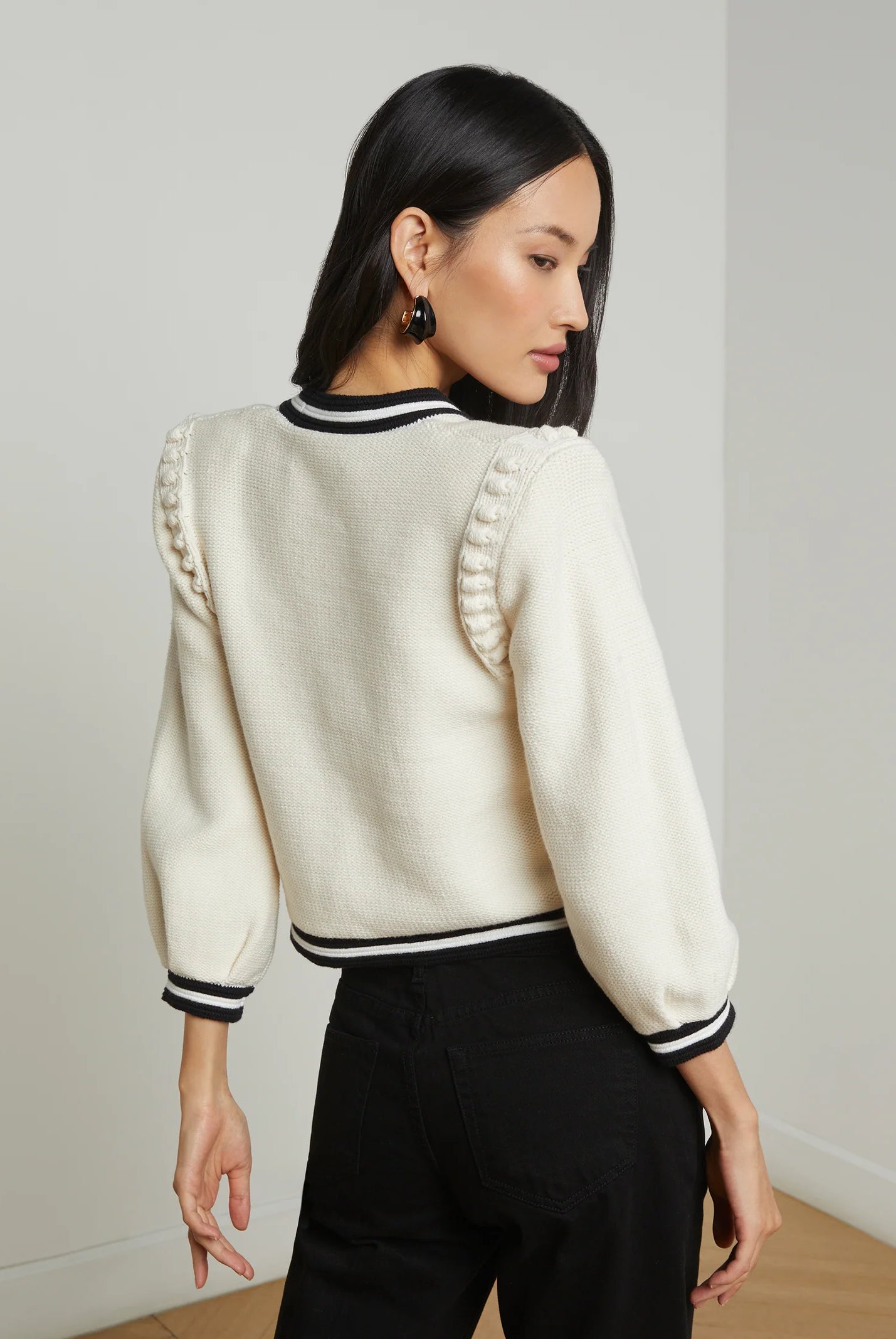 L'Agence Women's Kaito Cropped Cardigan