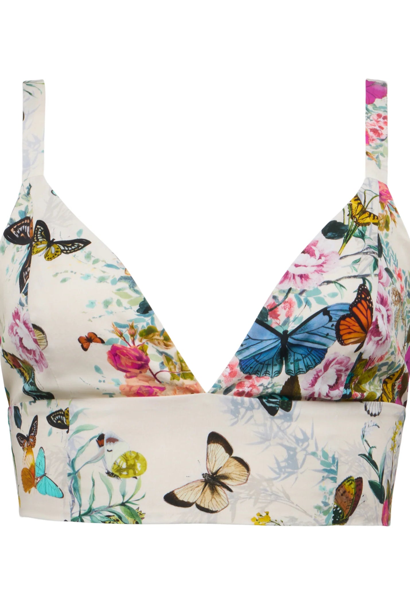 L'Agence Women's Kaori Poplin Bralette