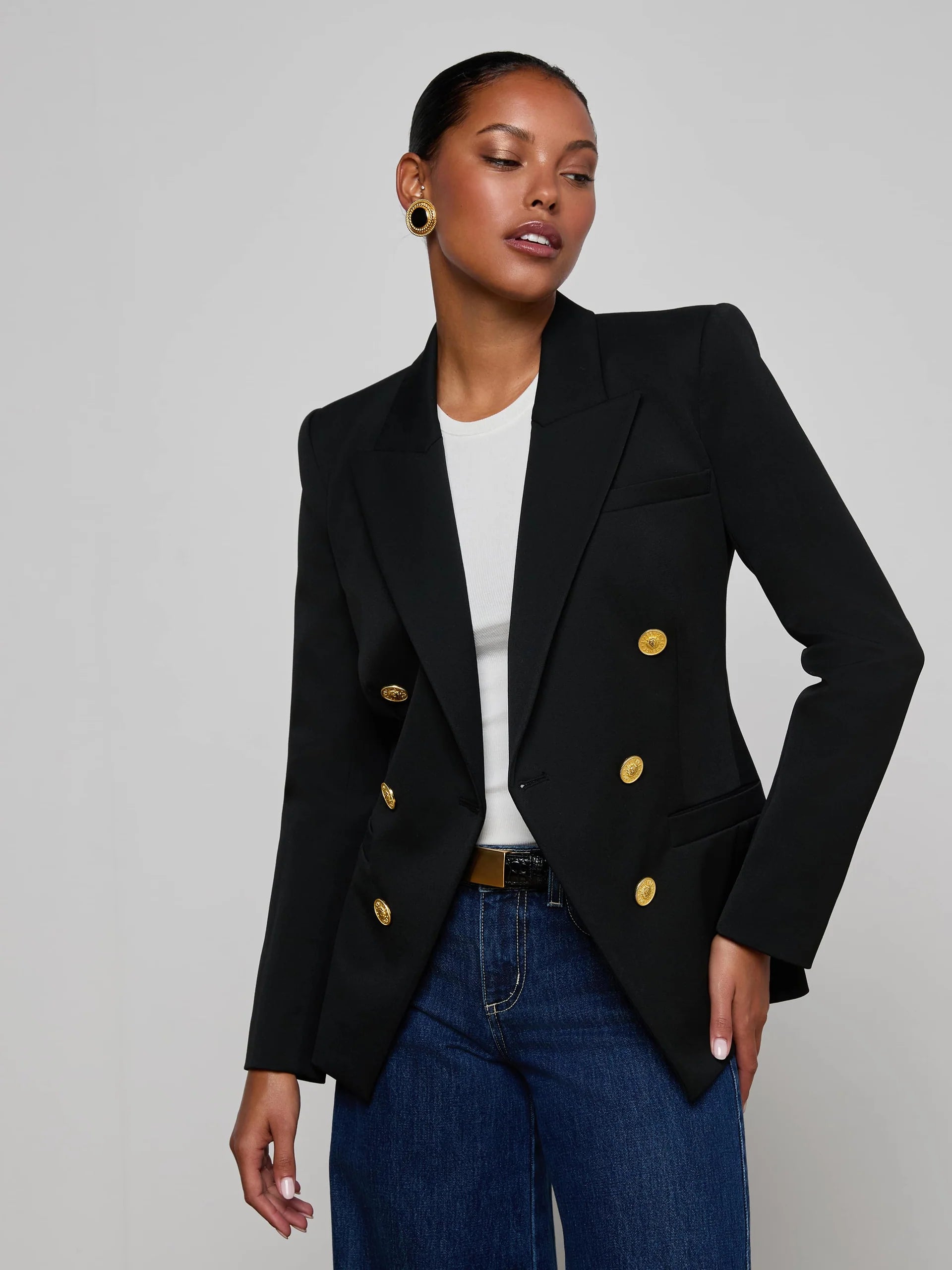 L'Agence Women's Kyomi Double-Breasted Blazer