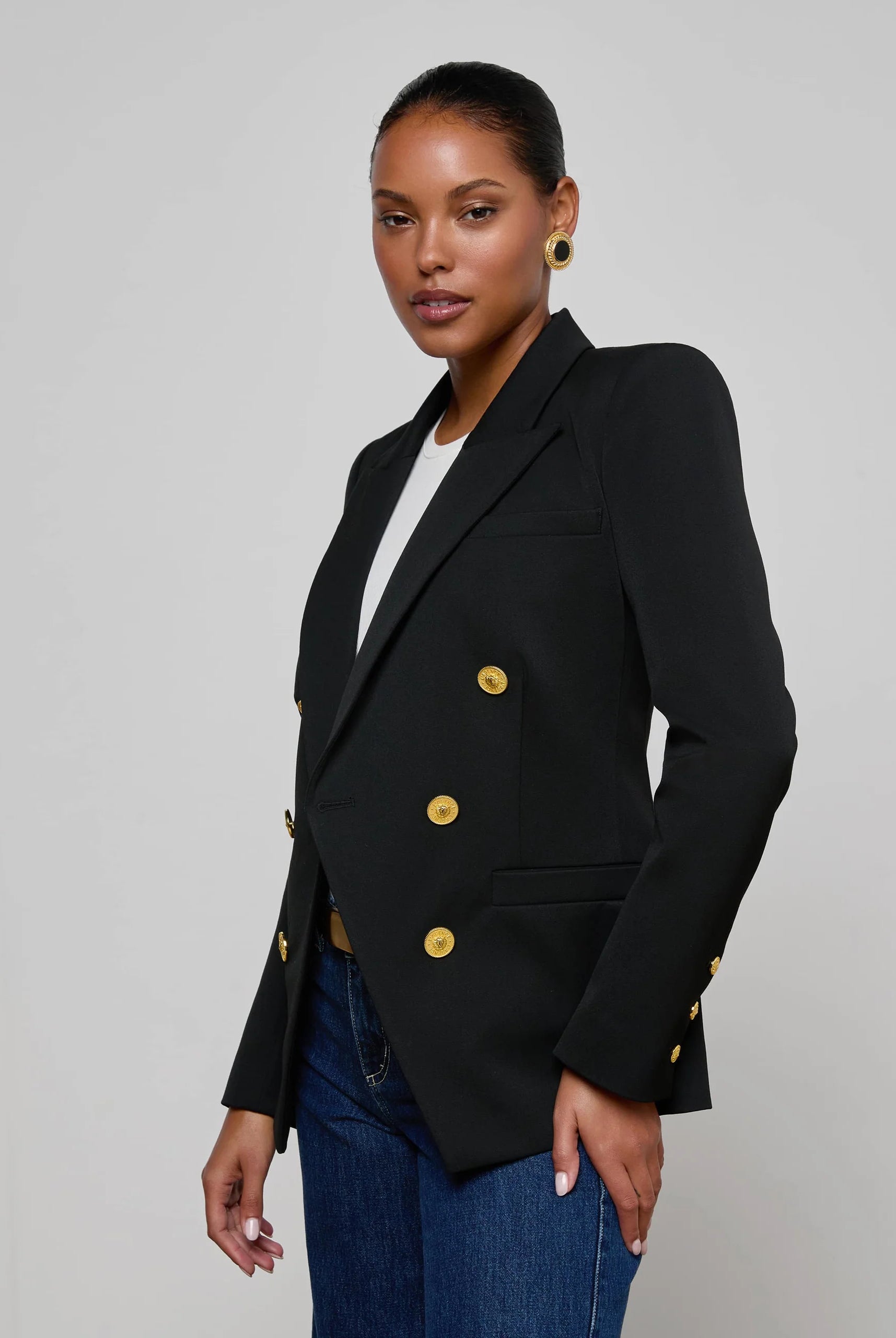 L'Agence Women's Kyomi Double-Breasted Blazer