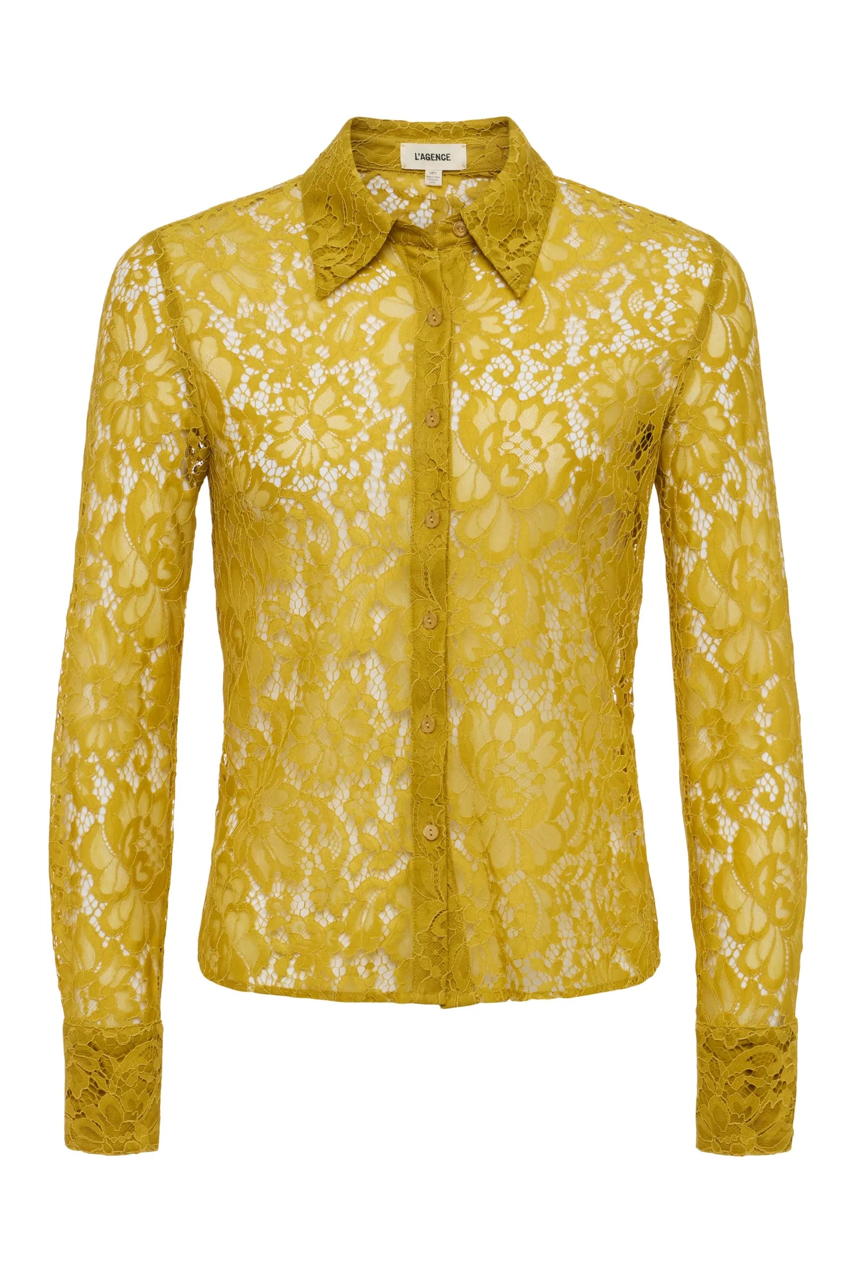 L'Agence Women's Maia Floral Lace Blouse