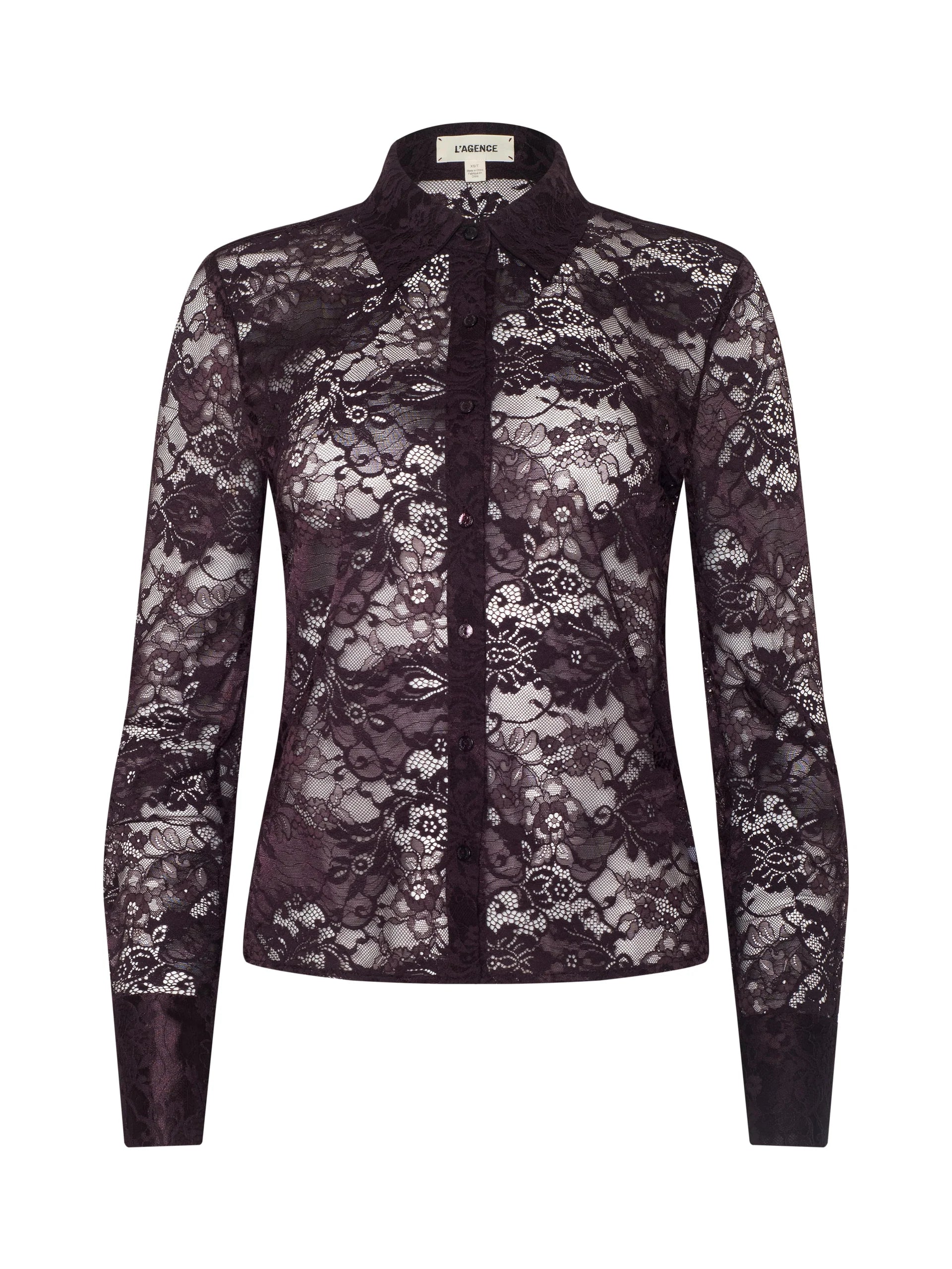 L'Agence Women's Maia Floral Lace Blouse